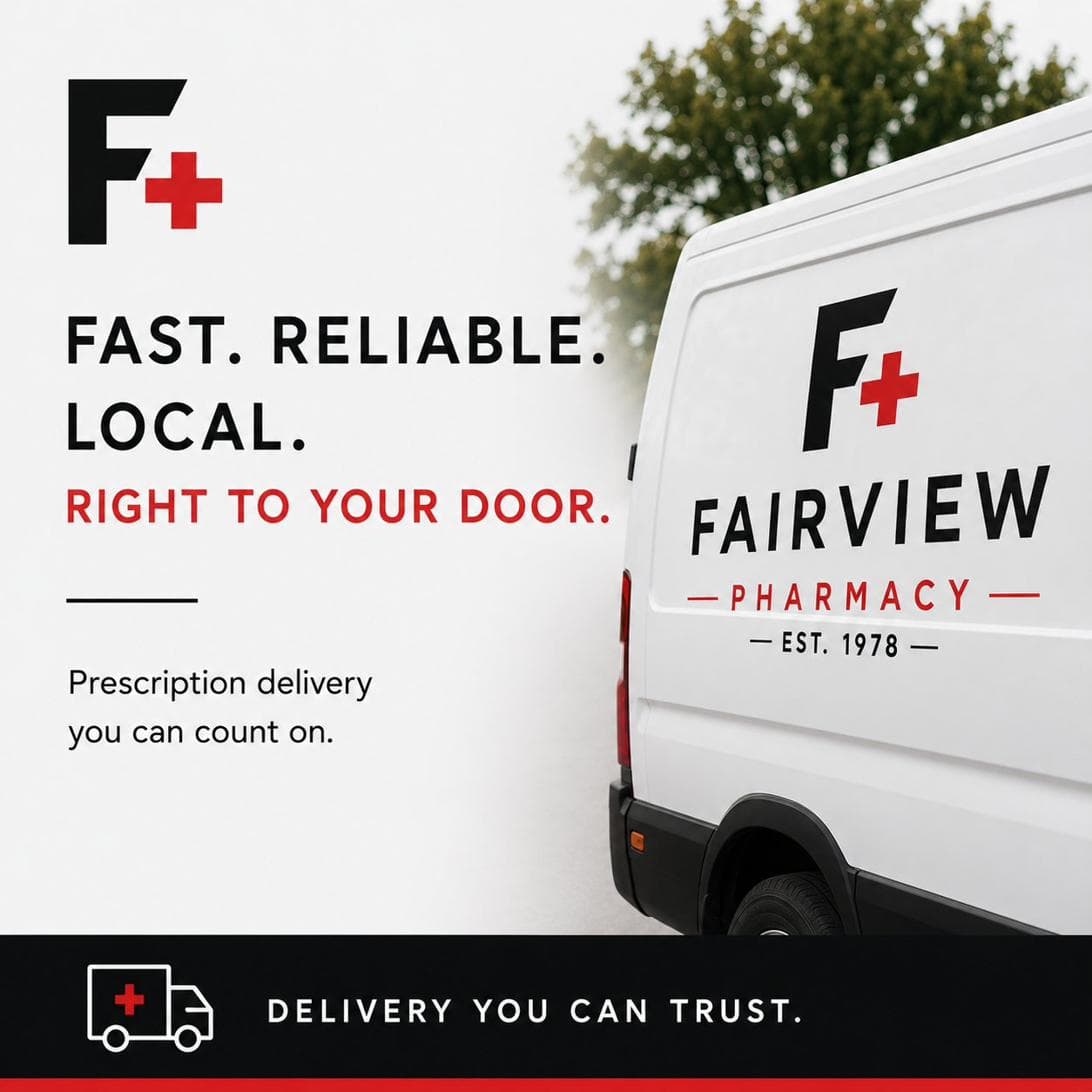 Fairview Pharmacy delivery van