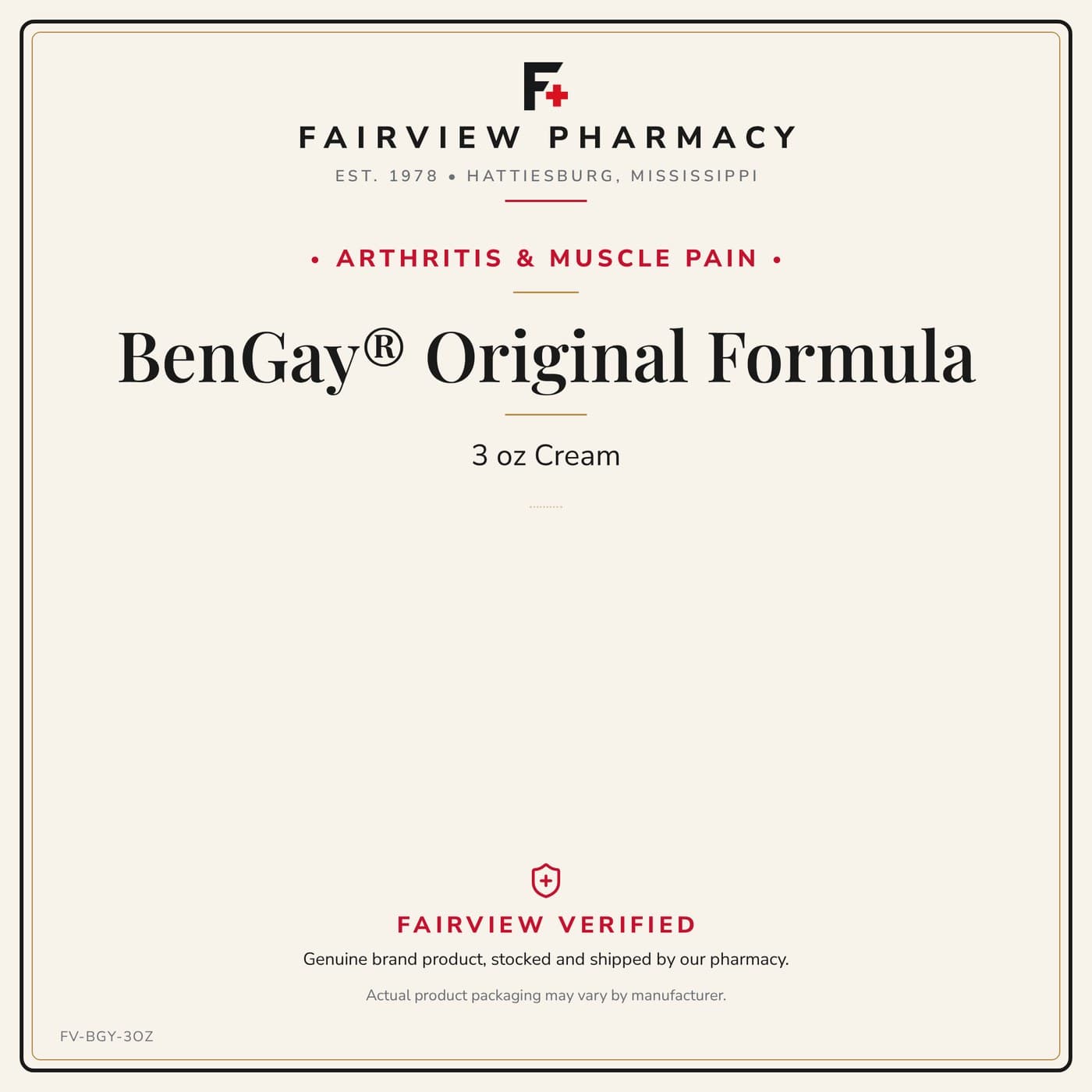 BenGay Original Formula