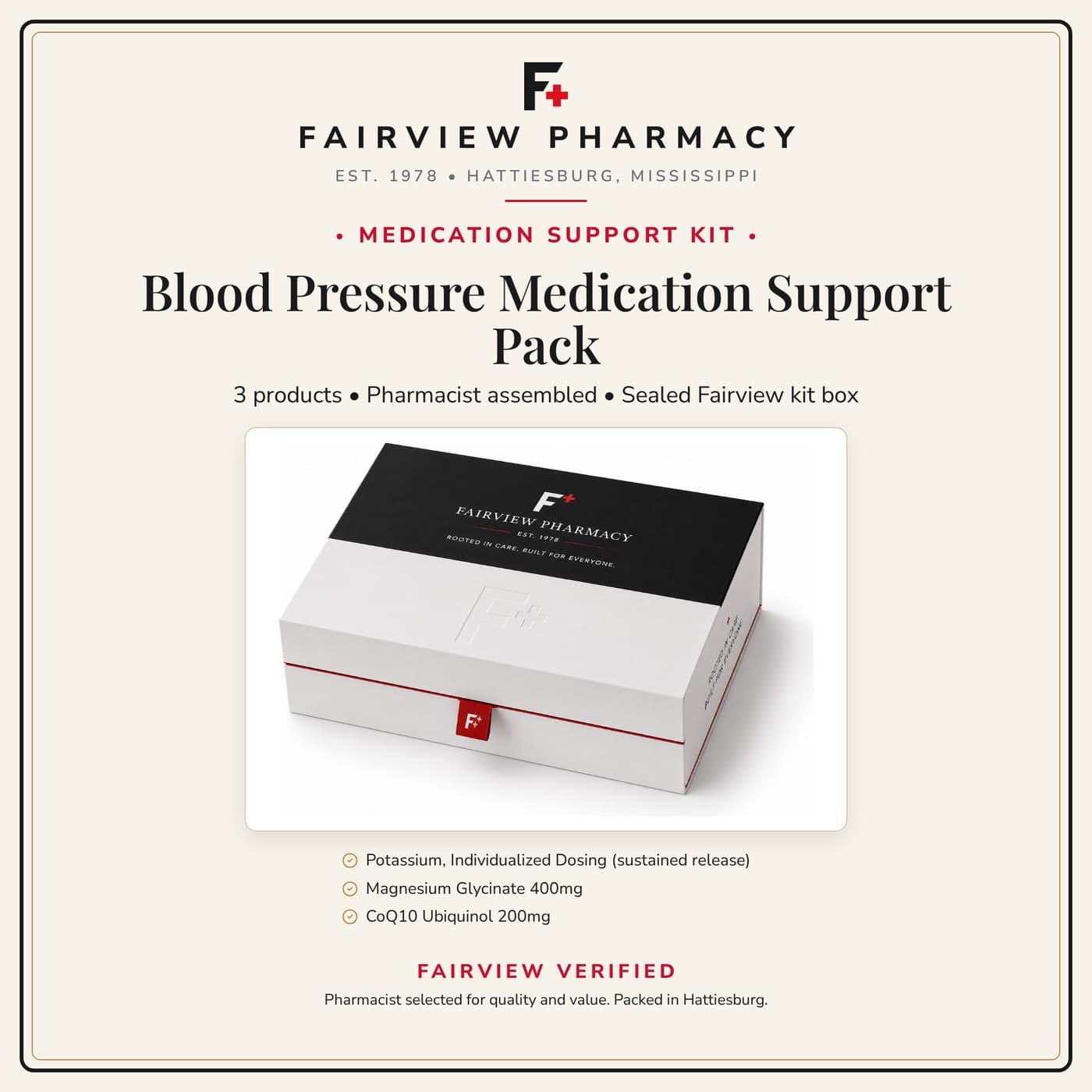 Blood Pressure Medication Support Pack