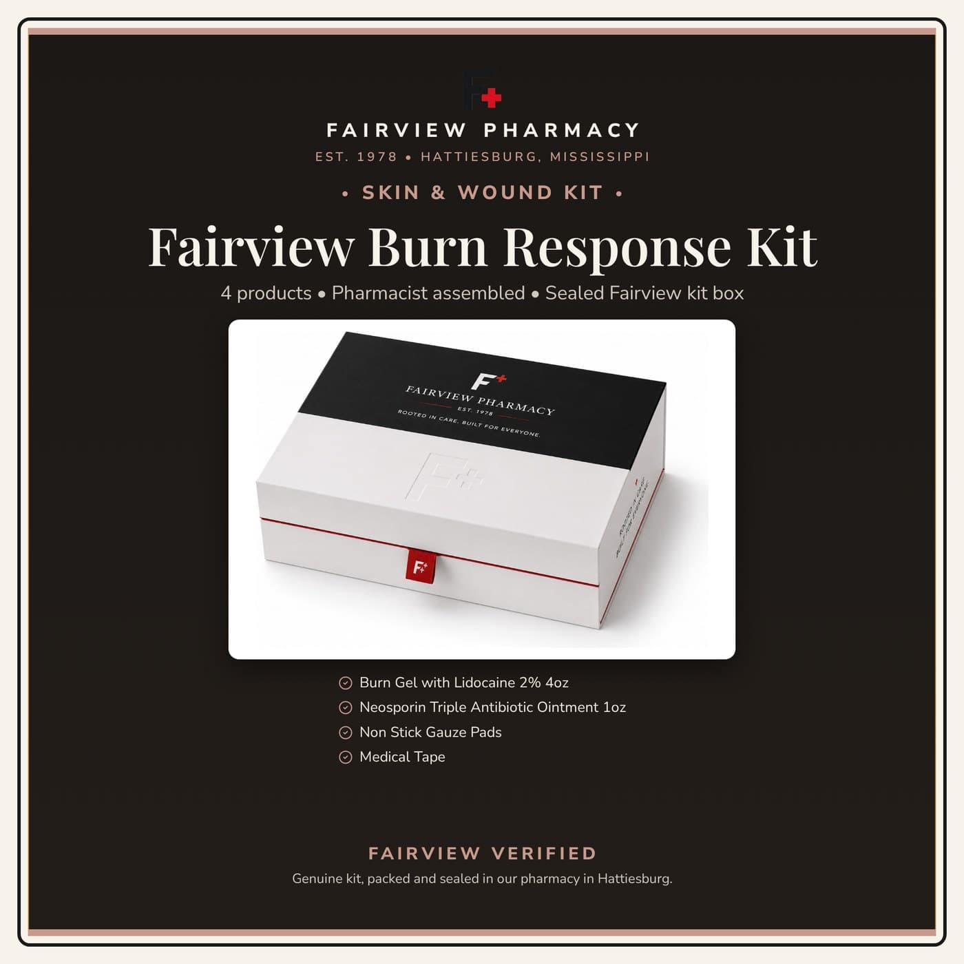 Fairview Burn Response Kit