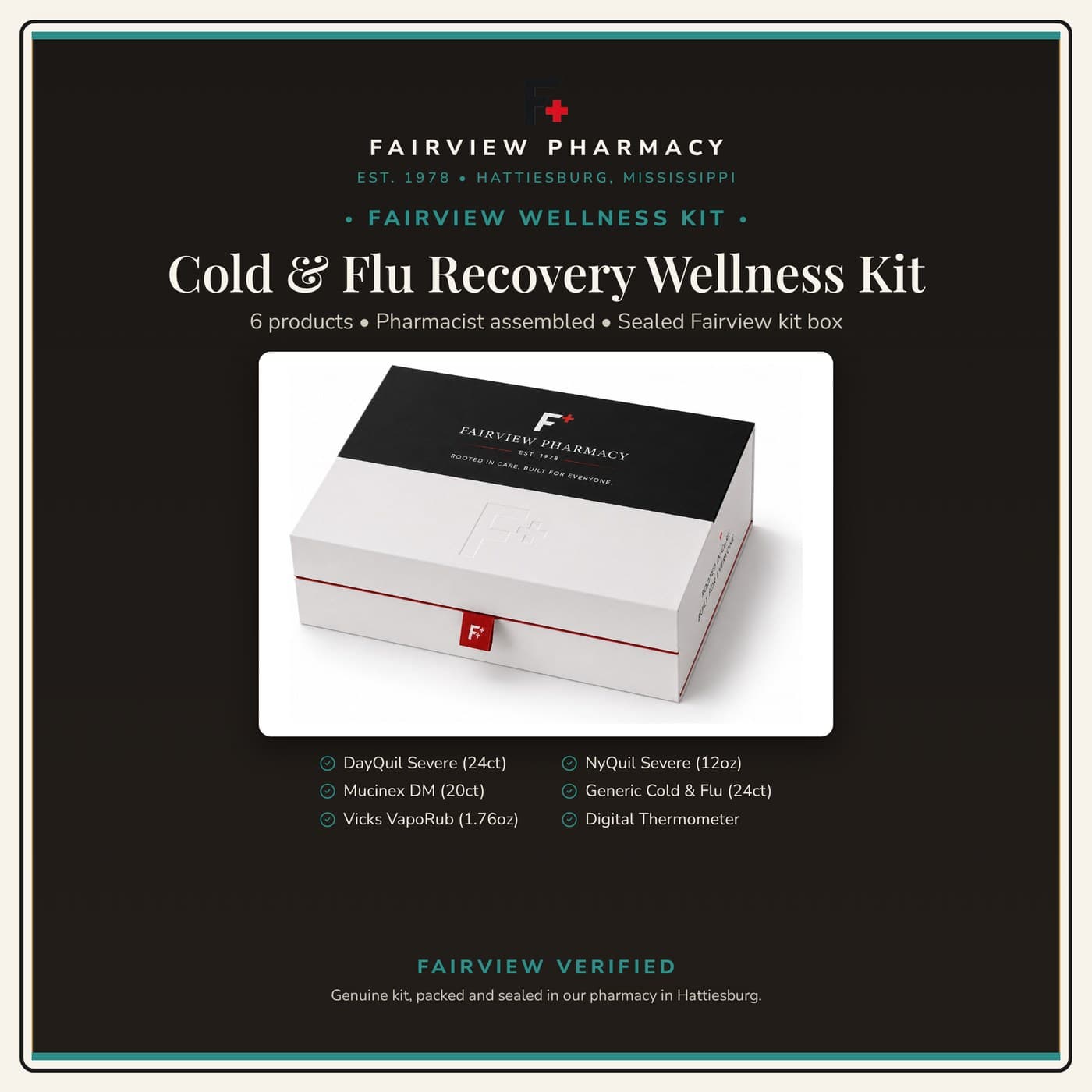 Cold & Flu Recovery Wellness Kit