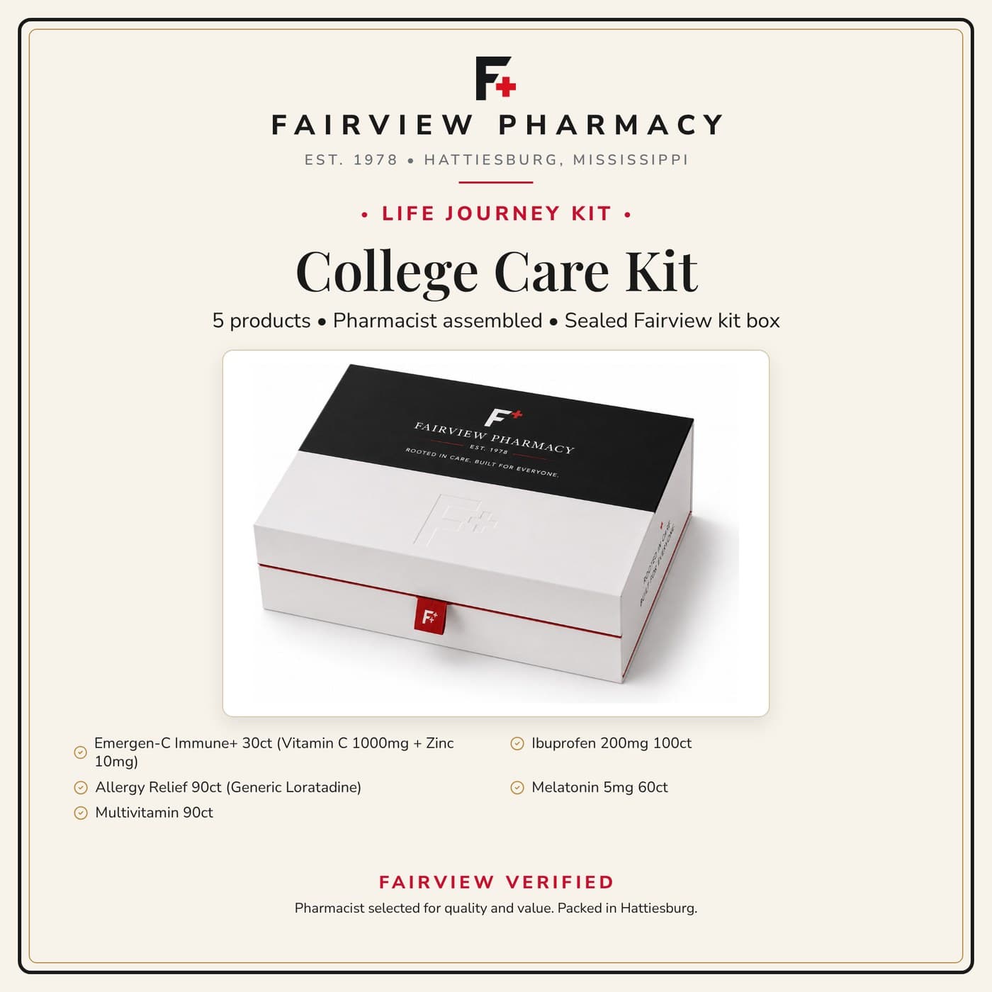 College Care Kit
