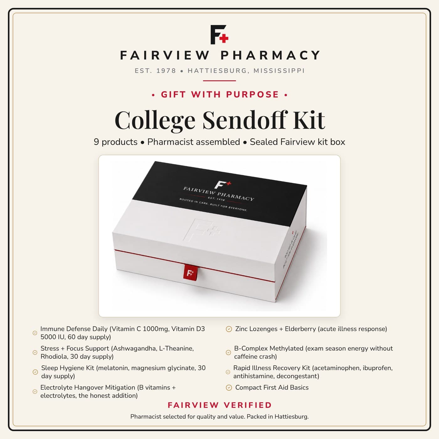 College Sendoff Kit