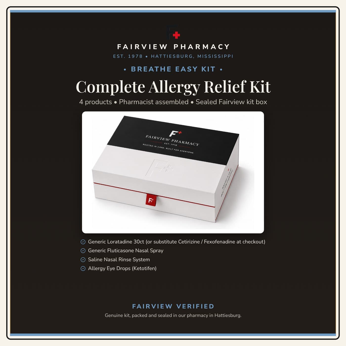 Complete Allergy Relief Kit