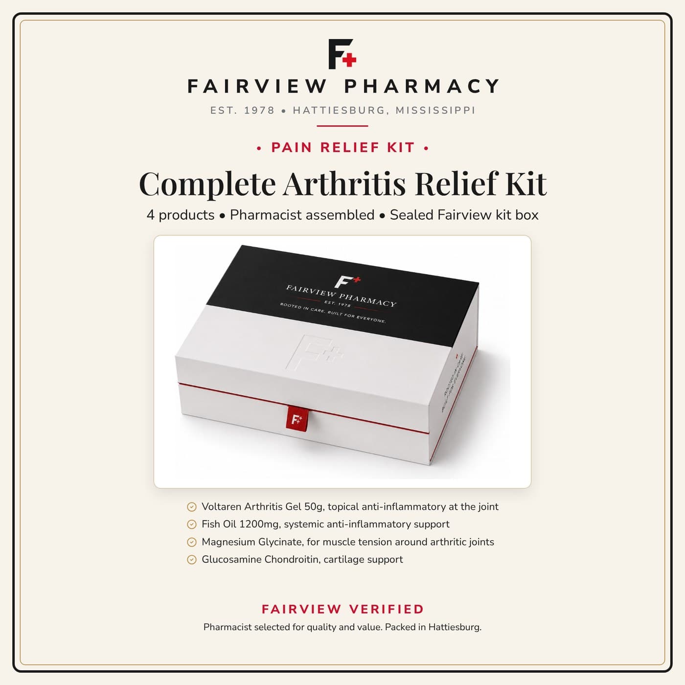 Complete Arthritis Relief Kit