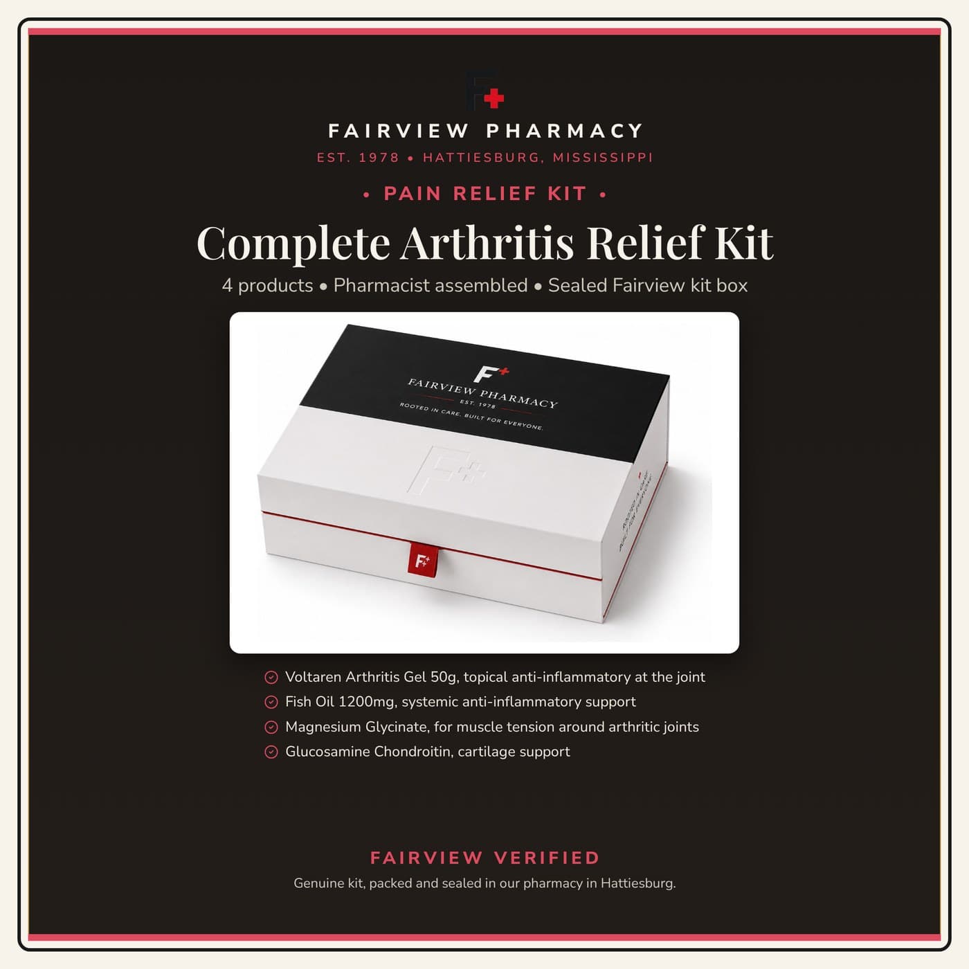 Complete Arthritis Relief Kit