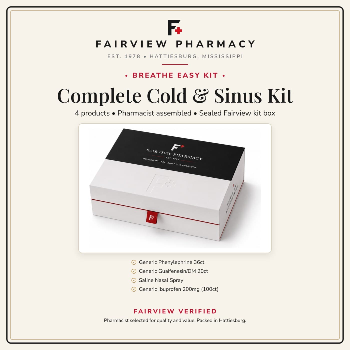 Complete Cold & Sinus Kit