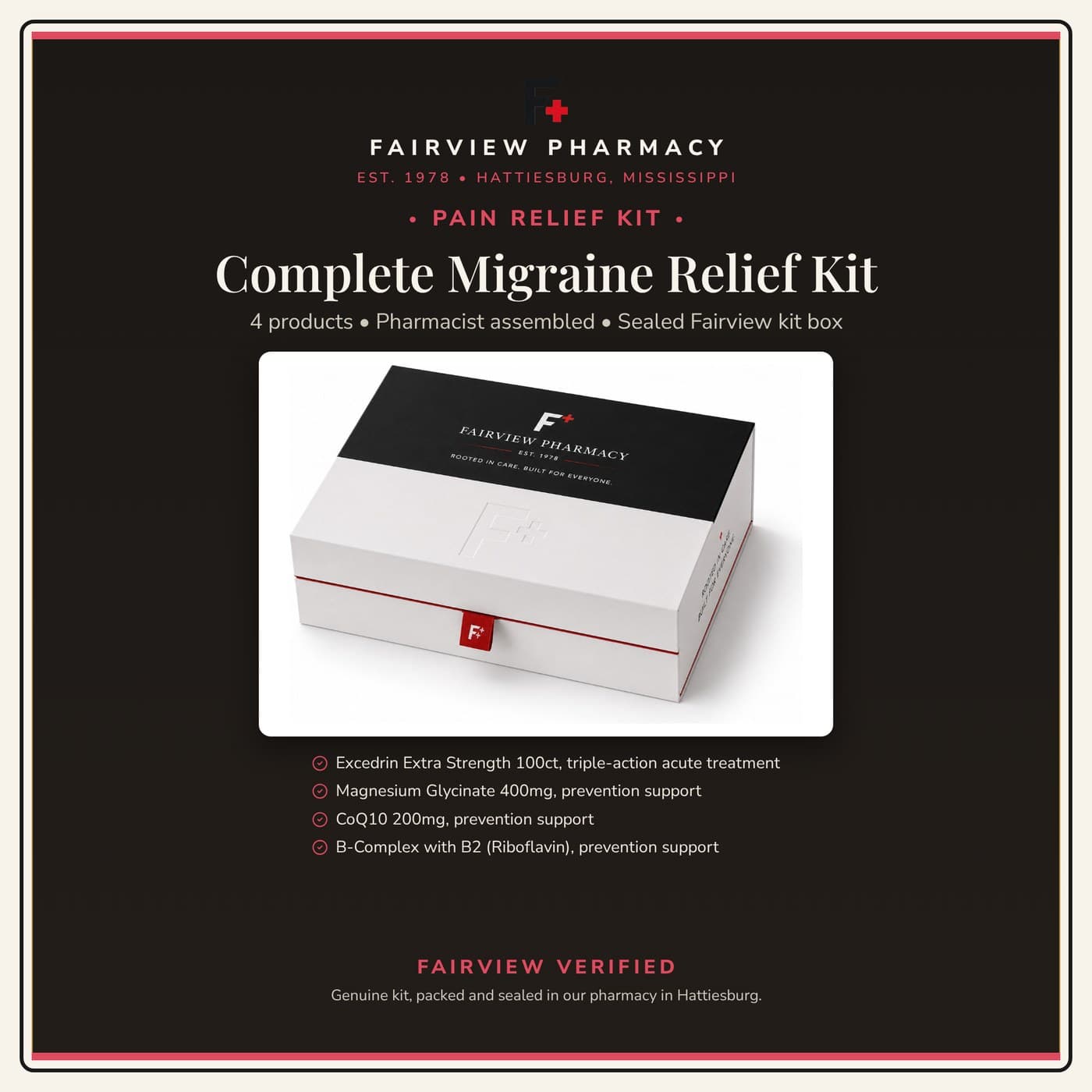 Complete Migraine Relief Kit