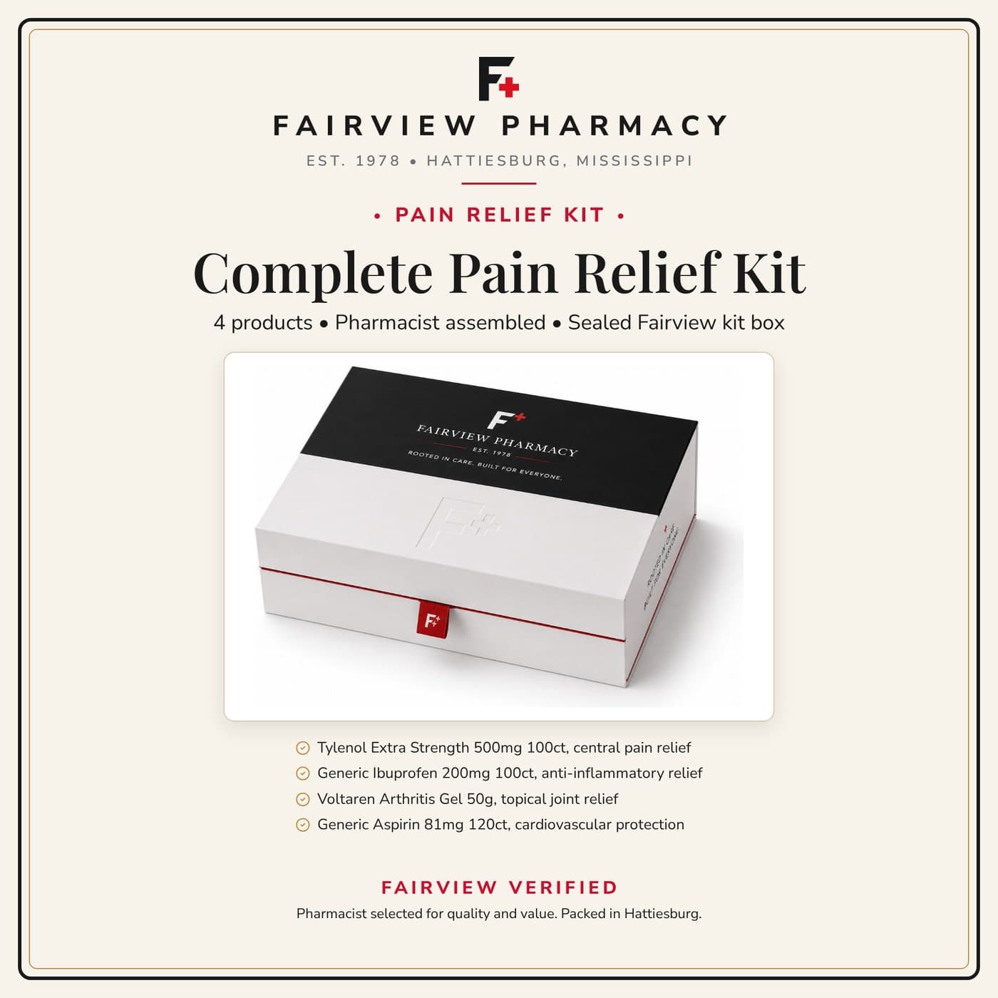 Complete Pain Relief Kit