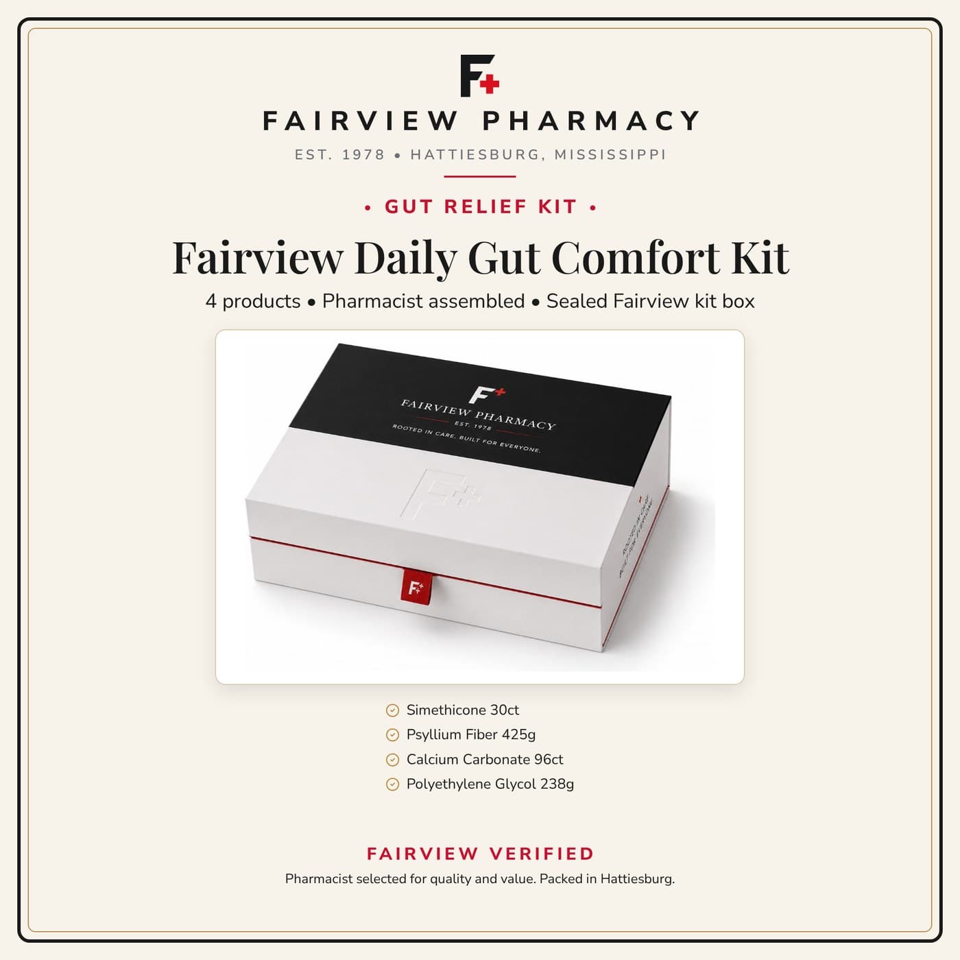 Fairview Daily Gut Comfort Kit