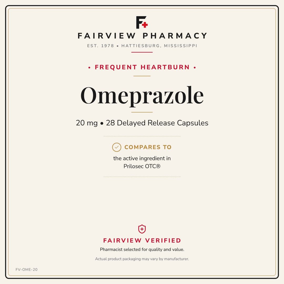 Omeprazole 20mg