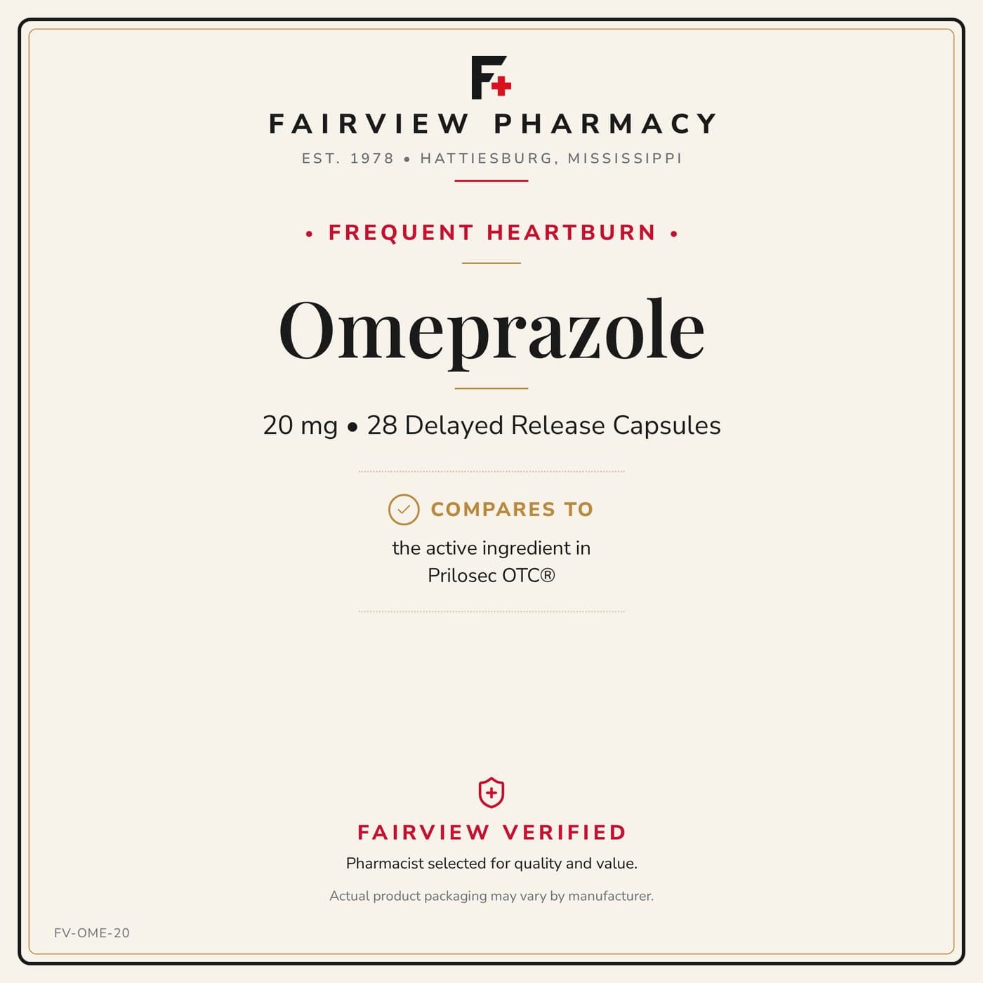 Generic Omeprazole