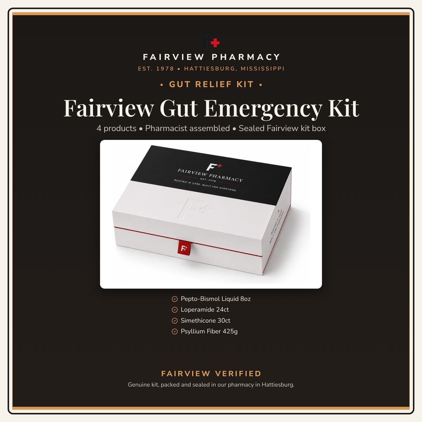Fairview Gut Emergency Kit