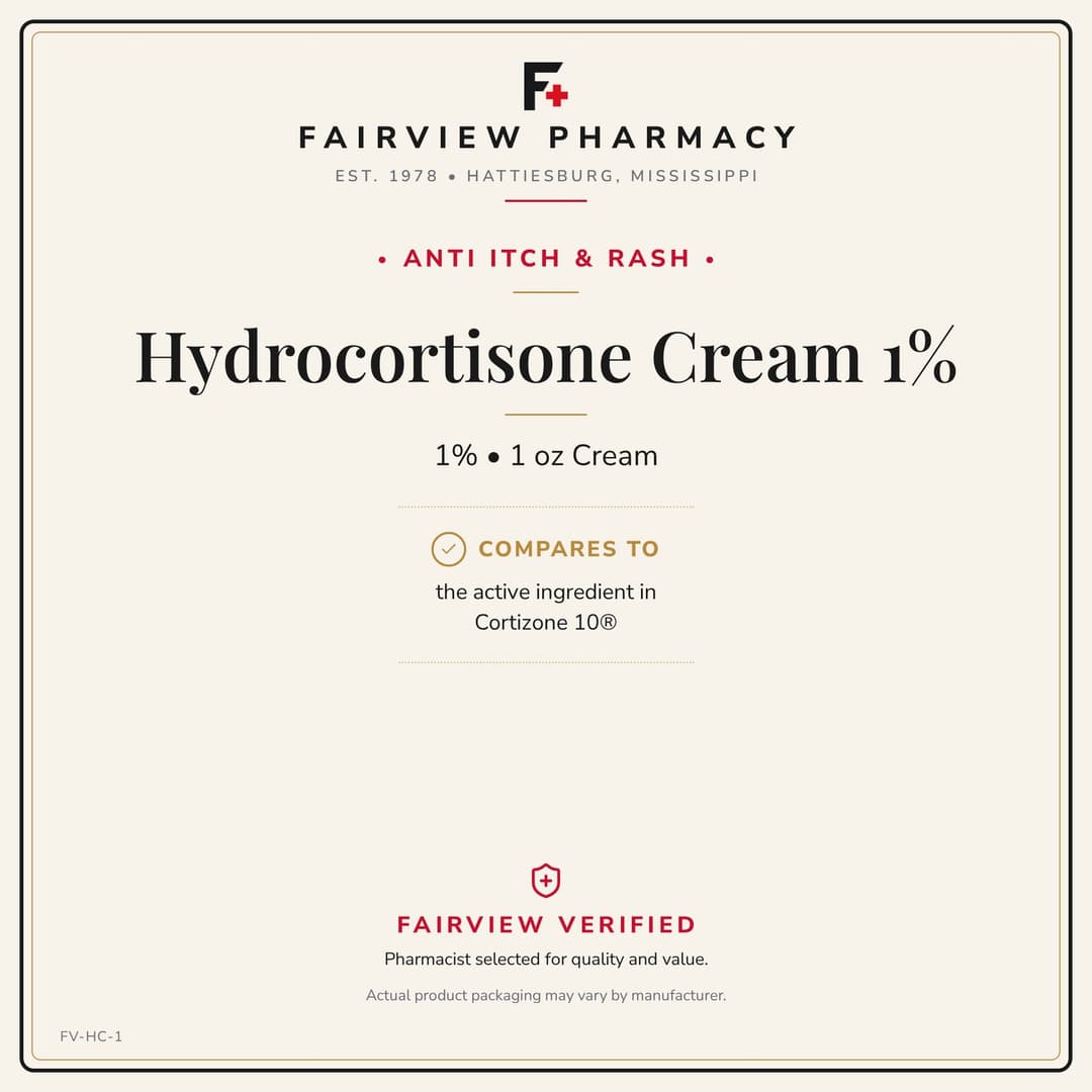 Hydrocortisone Cream 1%