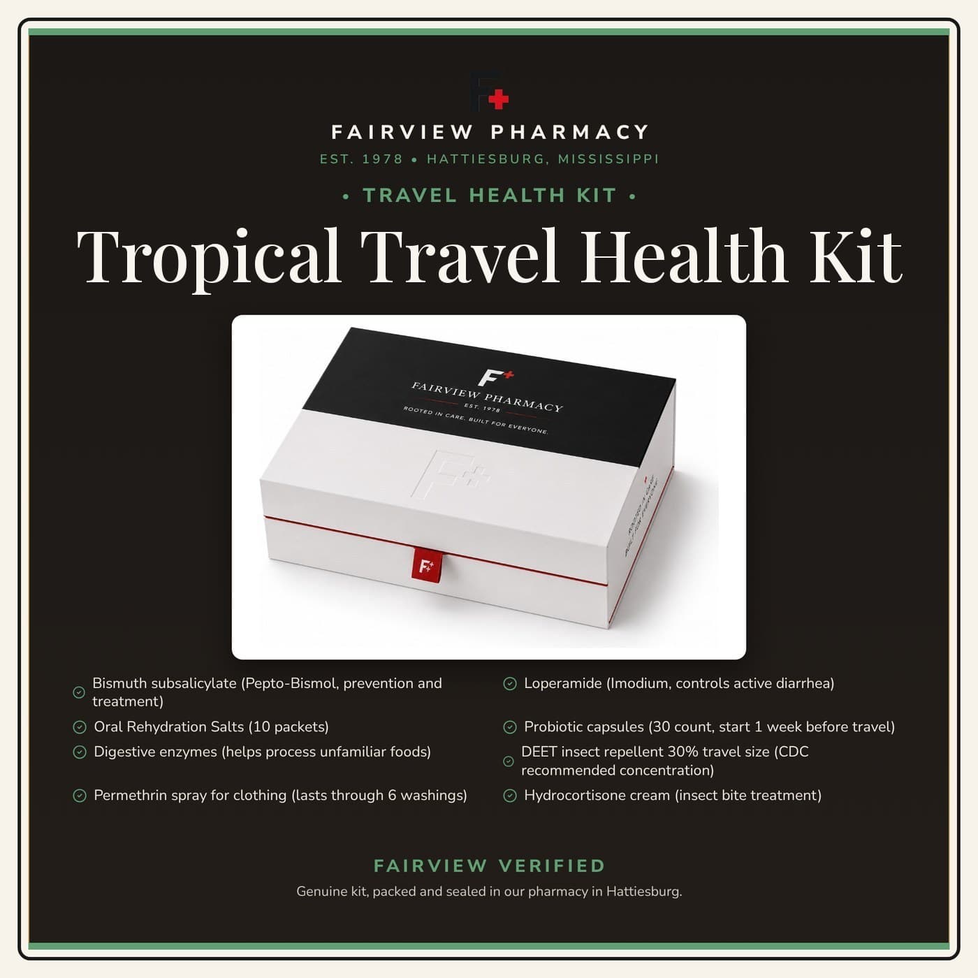 Tropical Travel Health Kit