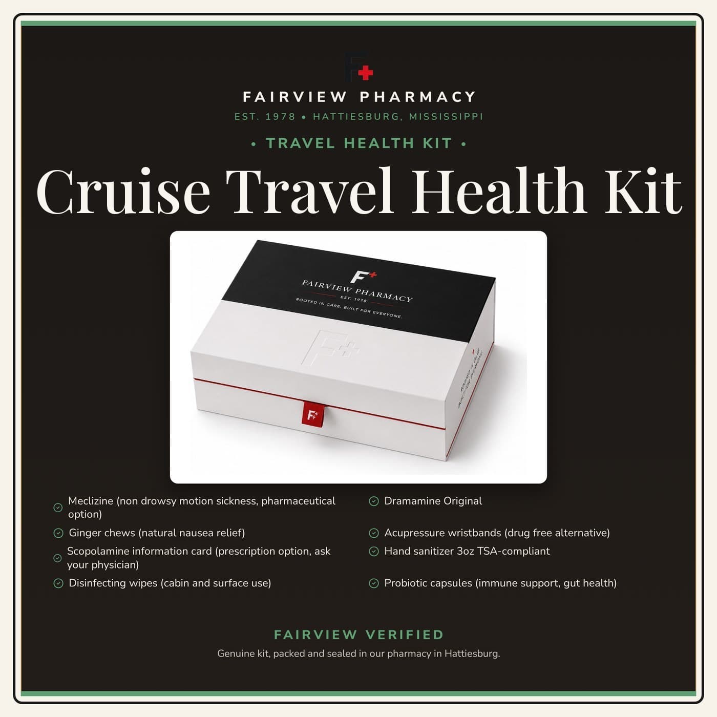 Cruise Travel Health Kit