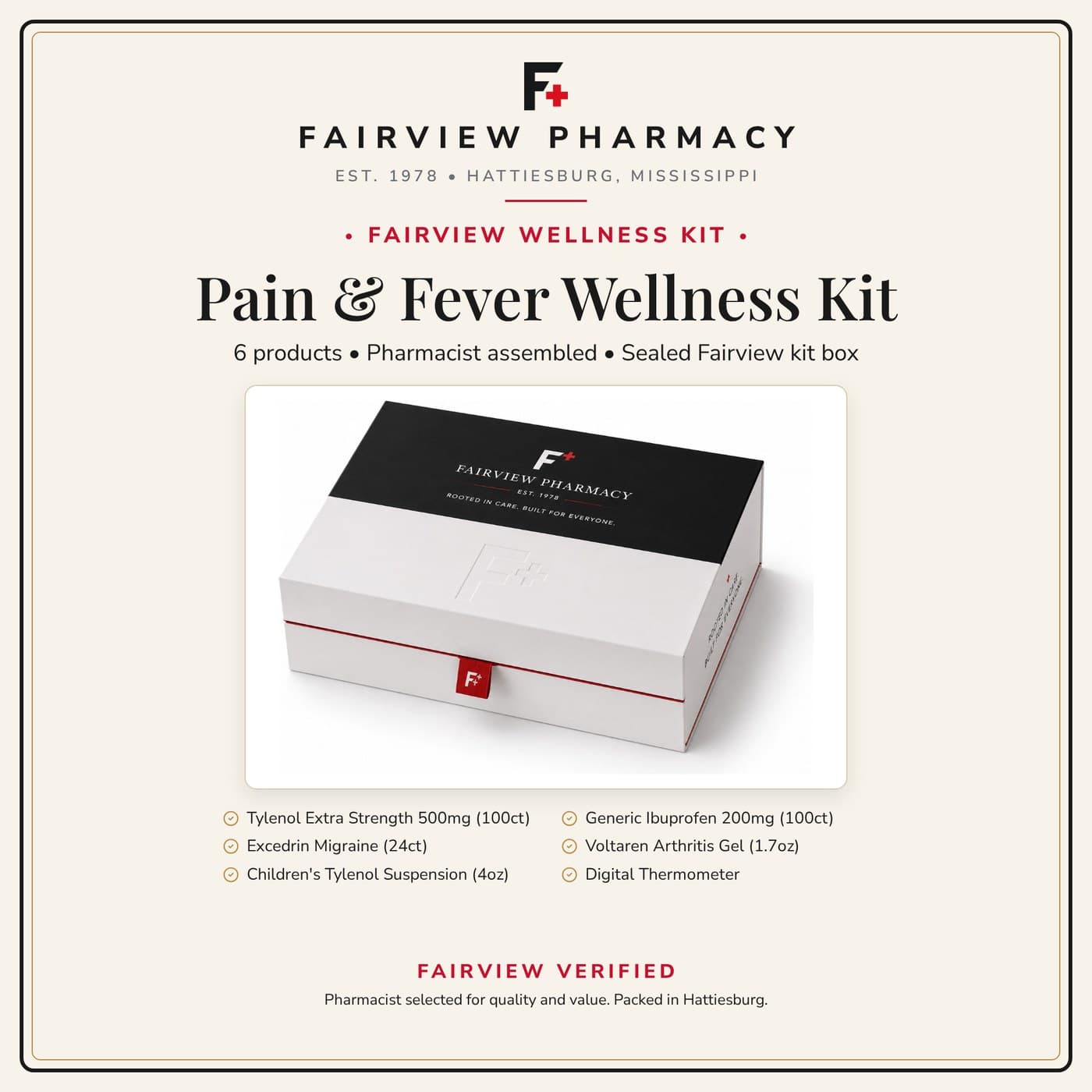 Pain & Fever Wellness Kit