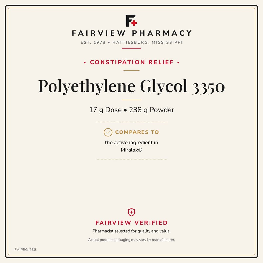 Polyethylene Glycol 3350