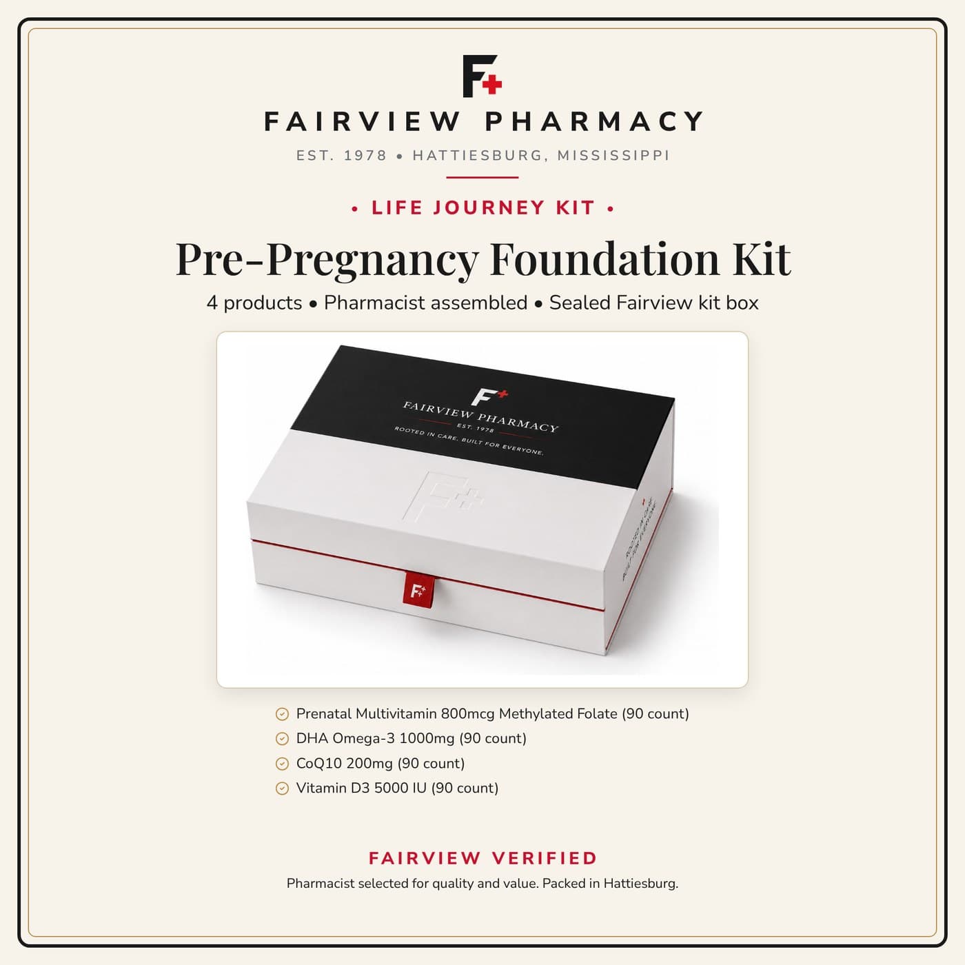 Pre-Pregnancy Foundation Kit