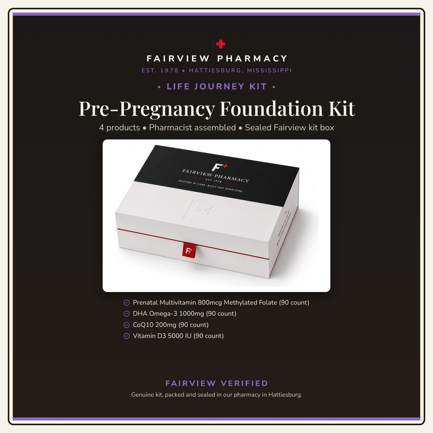 Pre Pregnancy Foundation Kit