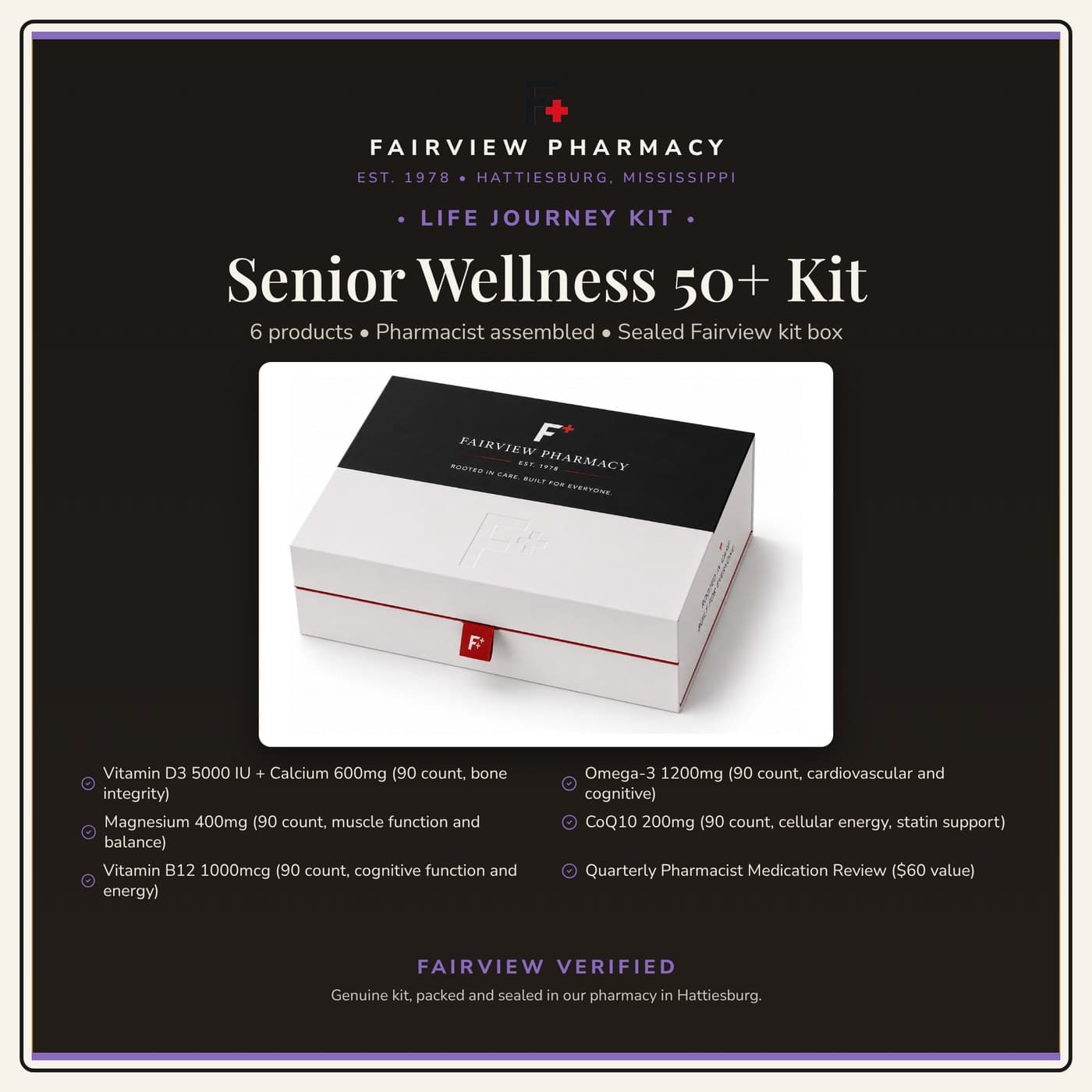 Senior Wellness 50+ Kit