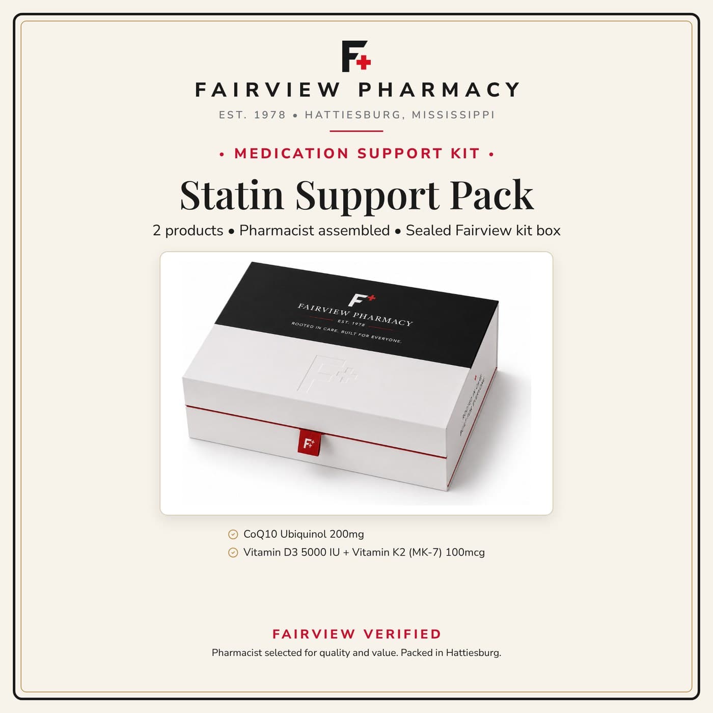 Statin Support Pack