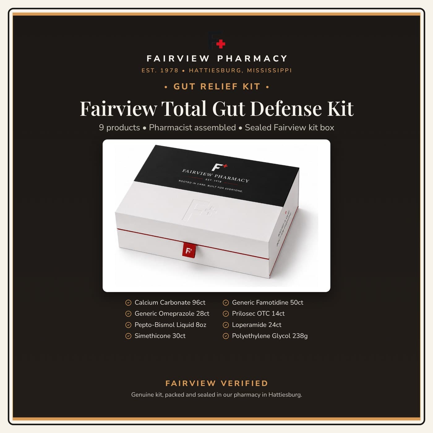 Fairview Total Gut Defense Kit
