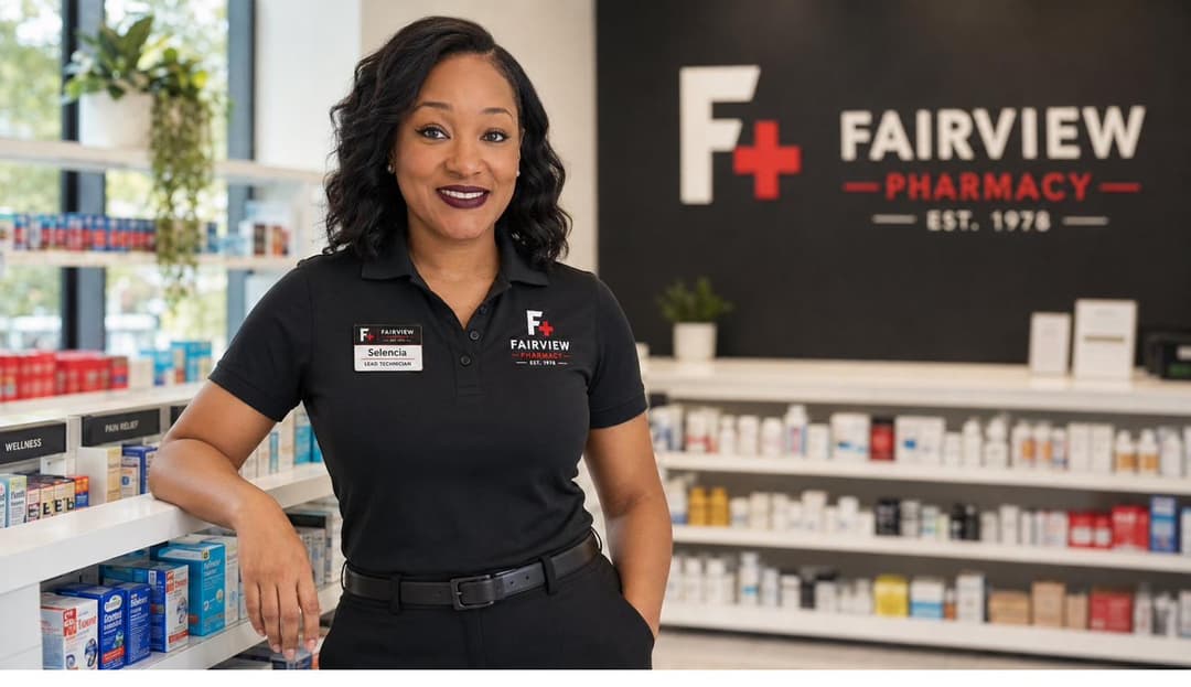 Selencia Robert, Lead Pharmacy Technician at Fairview Pharmacy
