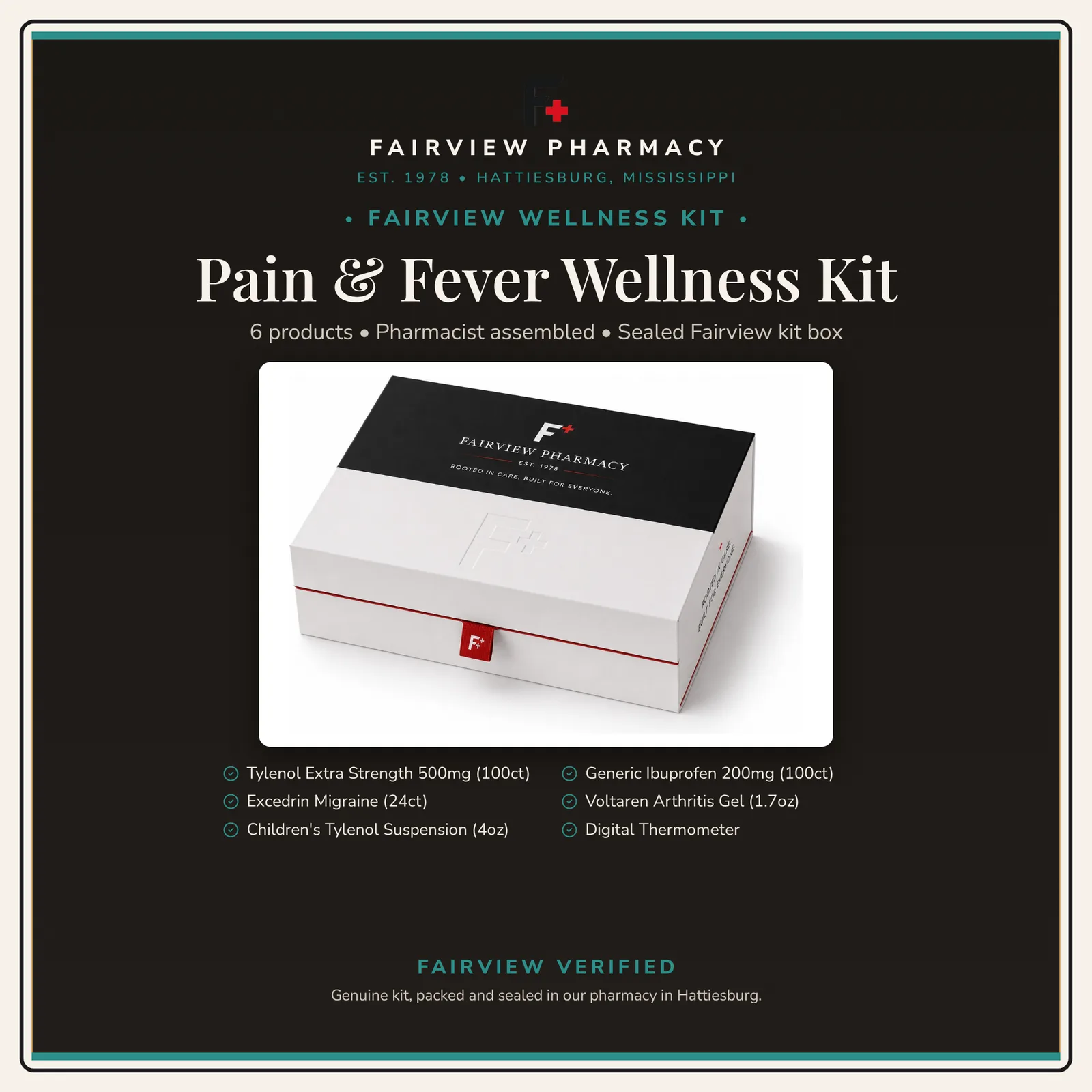 Fairview Pain and Fever Wellness Kit