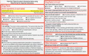 Alternative view of Acetaminophen + Phenylephrine Tablets