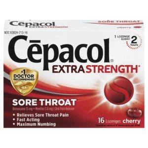 Cepacol Extra Strength Cherry Sore Throat Lozenges