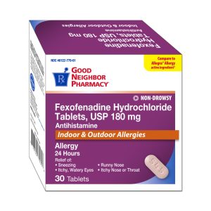 Fexofenadine 180mg Tablets