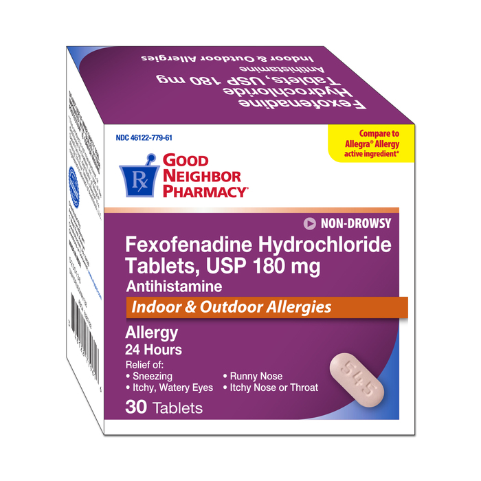 Fexofenadine 180mg Tablets