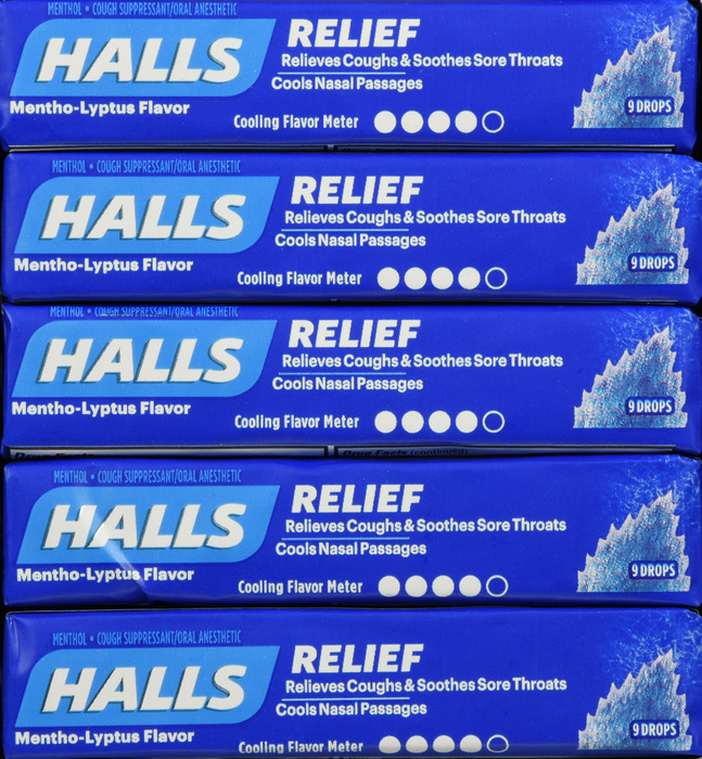Halls Mentho-Lyptus Cough Drops (Stick Pack) - Image 3