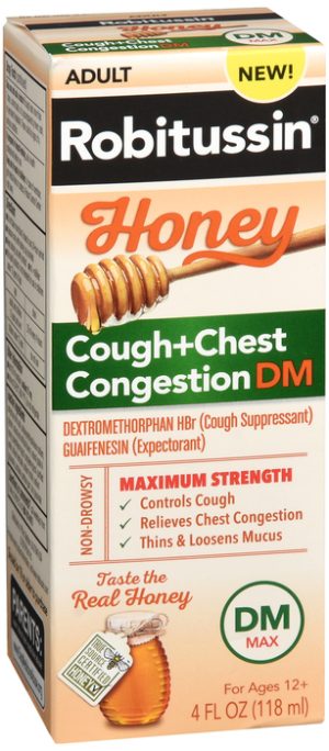 Robitussin DM Cough & Chest Congestion Syrup