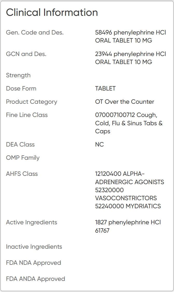 Sudafed PE Nasal Decongestant Tablets - Image 2
